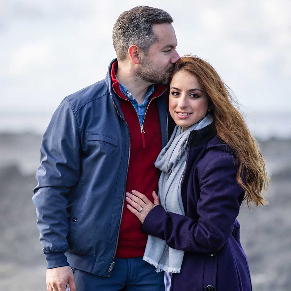 Dr. Korkor with his wife